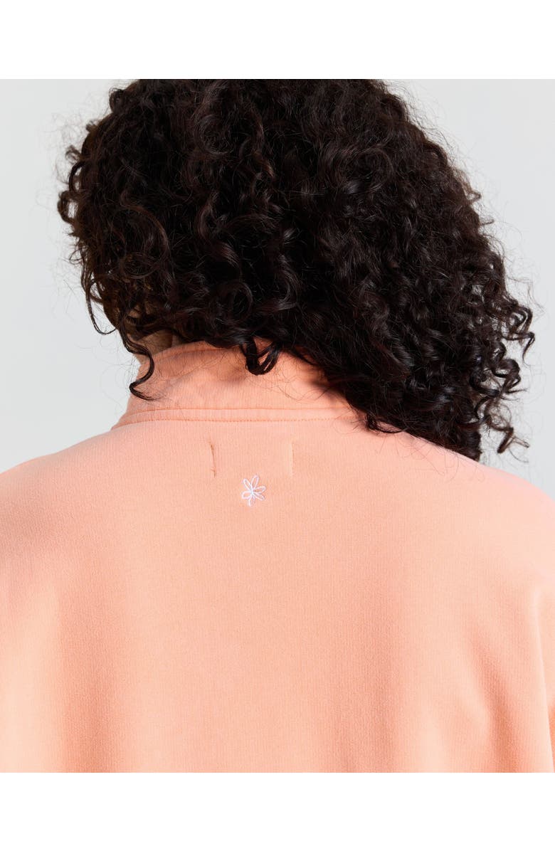 Samii Ryan Optimism 3/4 Zip Up, Alternate, color, Coral