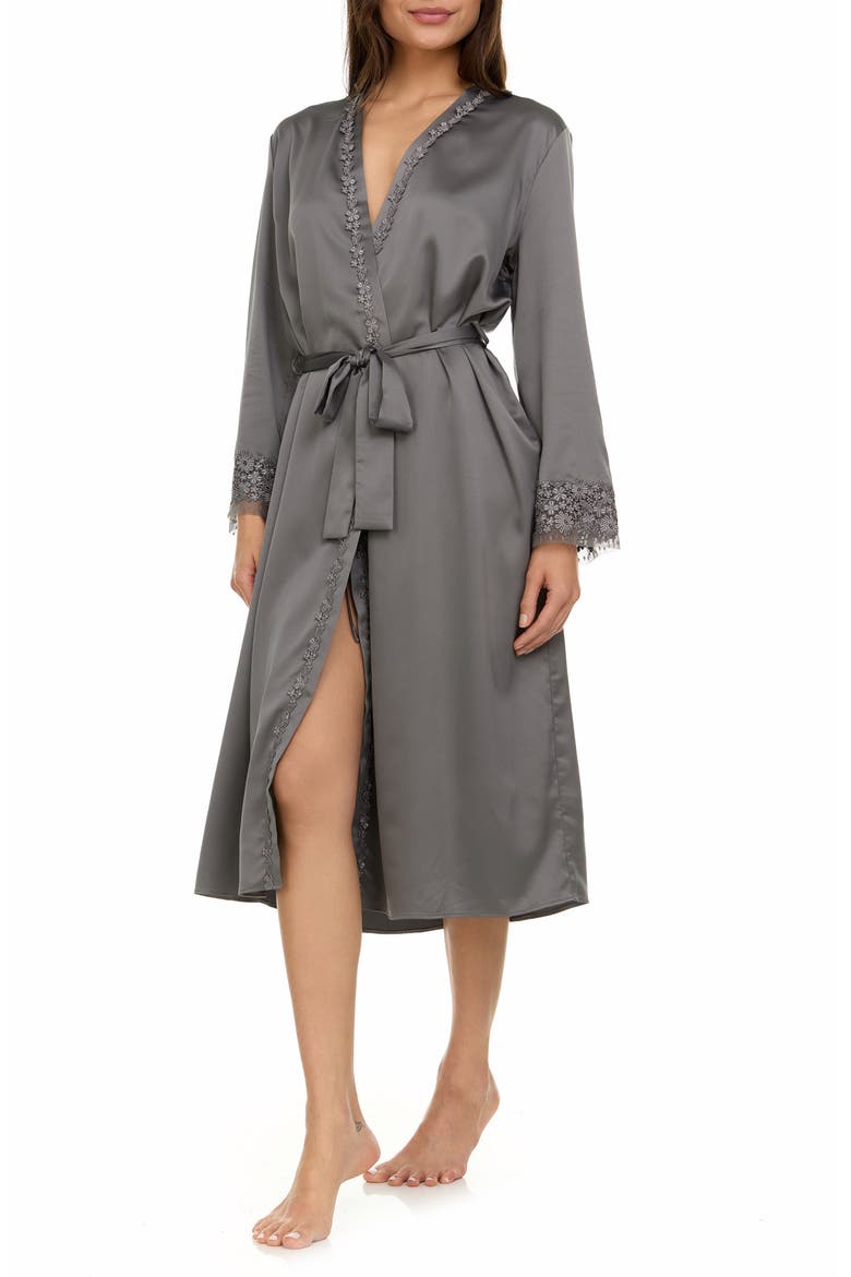 Showstopper Long Robe, Alternate, color, GRAY