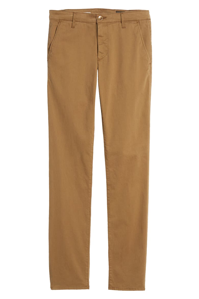 Marshall Slim Fit Chinos, Alternate, color, DARK BAYOU