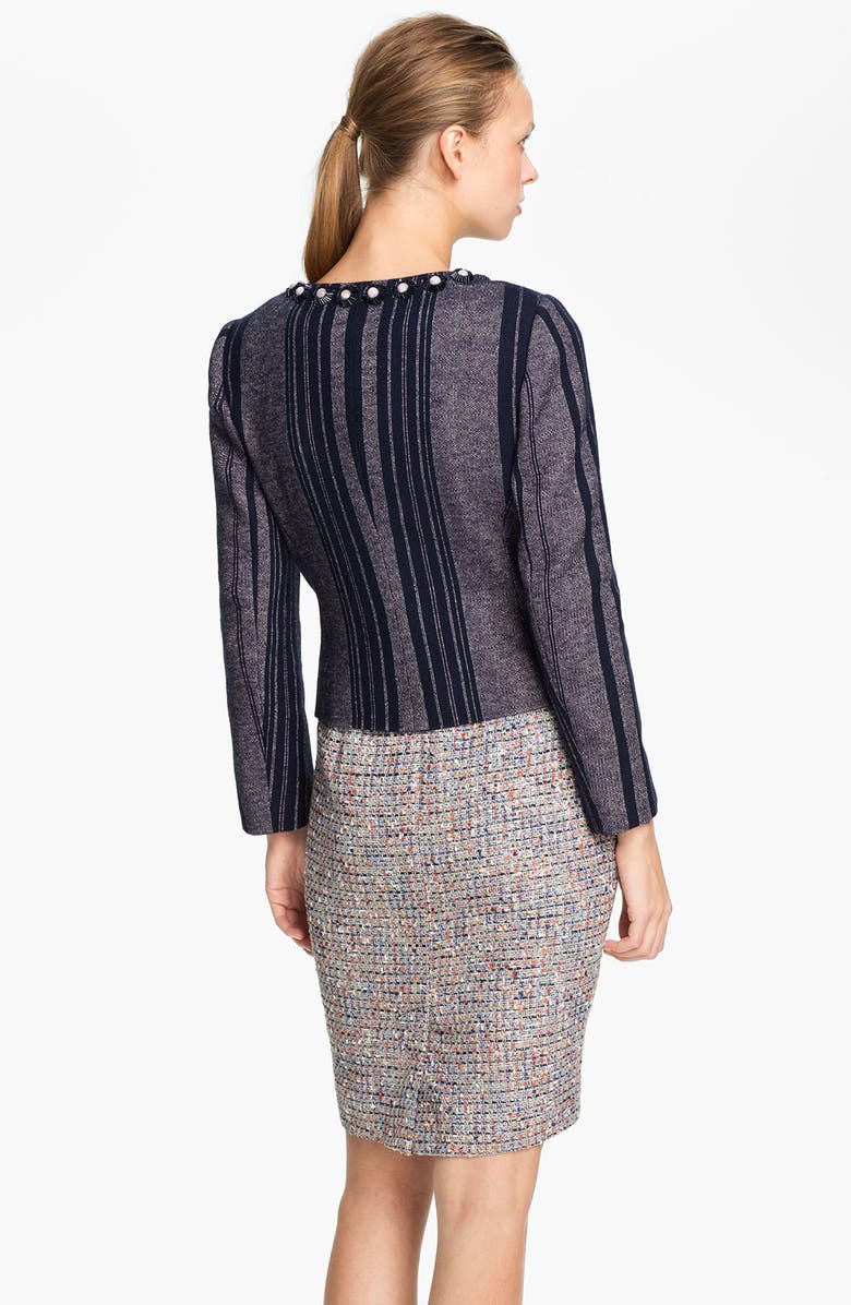Tory Burch 'Eliza' Embellished Jacket, Alternate, color,