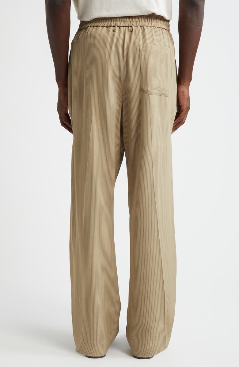 Golden Goose Journey Ivan Pinstripe Wide Leg Pants, Alternate, color, 