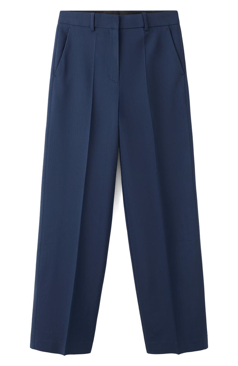 MANGO Straight Leg Pants, Main, color, 