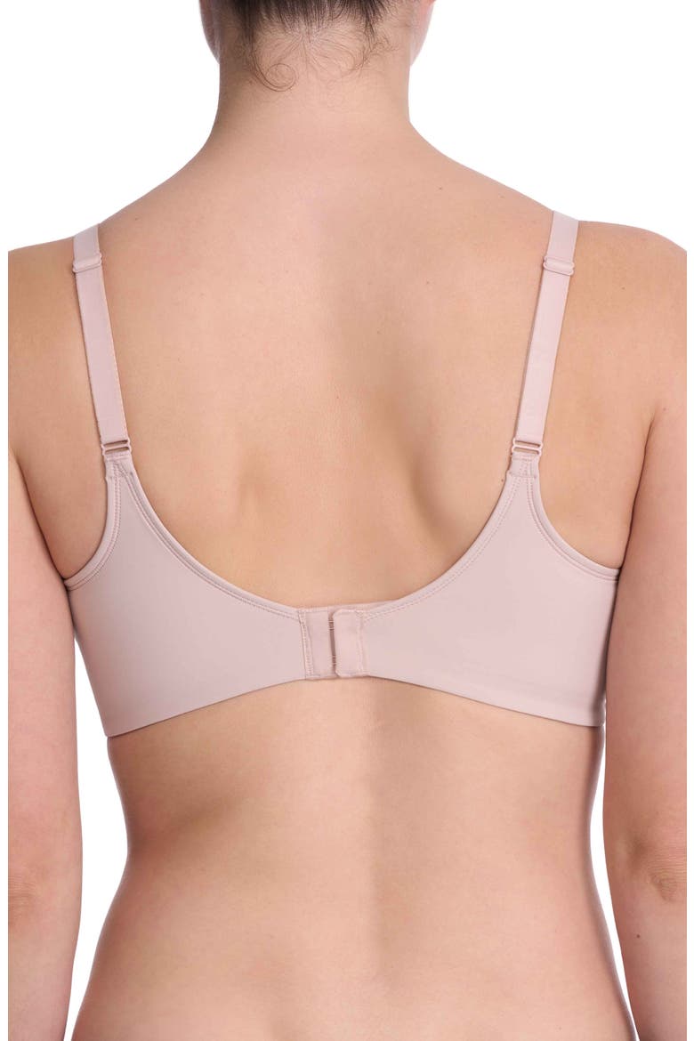 Empower Performance T-Shirt Bra, Alternate, color, LT. MOCHA