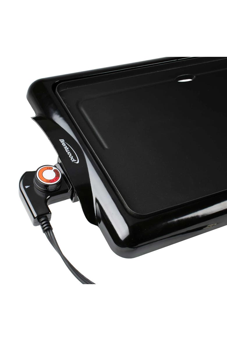 Electric Griddle, Alternate, color, Black