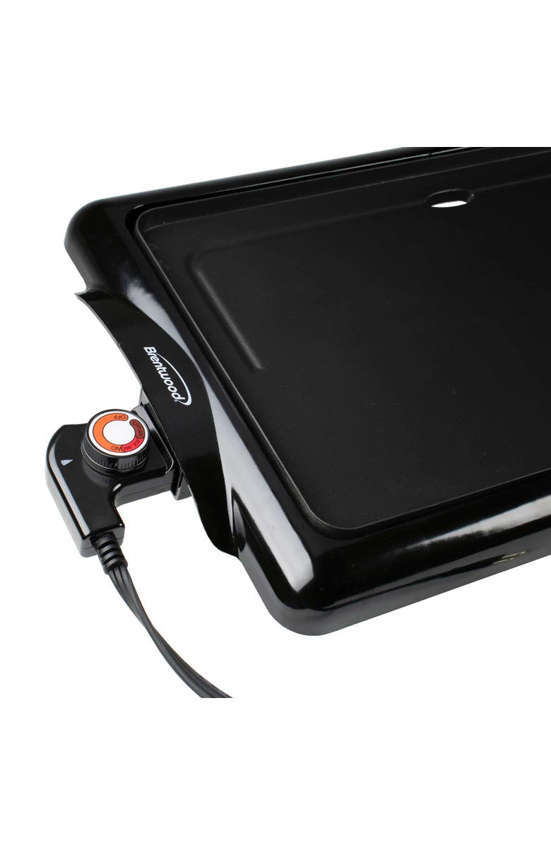 Brentwood Electric Griddle, Alternate, color, Black