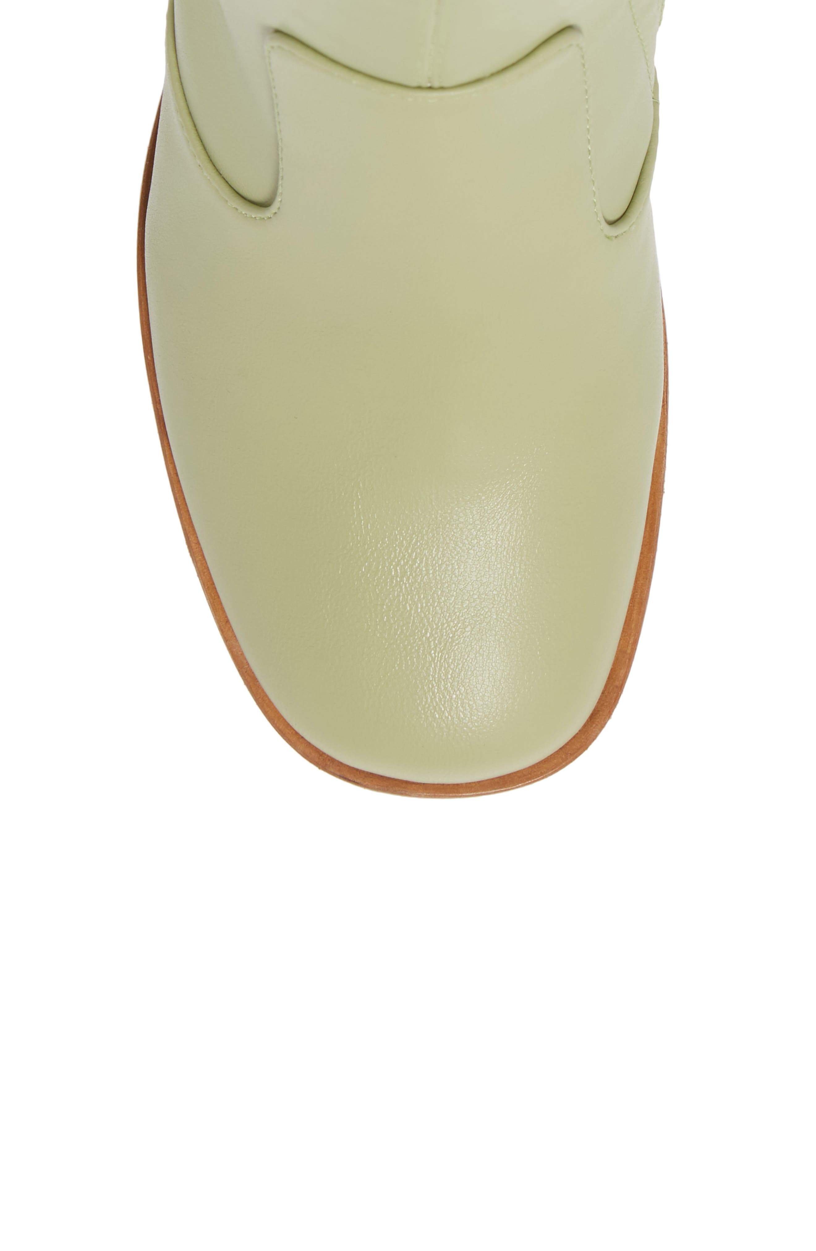 Mexique Platform Bootie, Alternate, color, MINT NATURAL POLISHED STACK