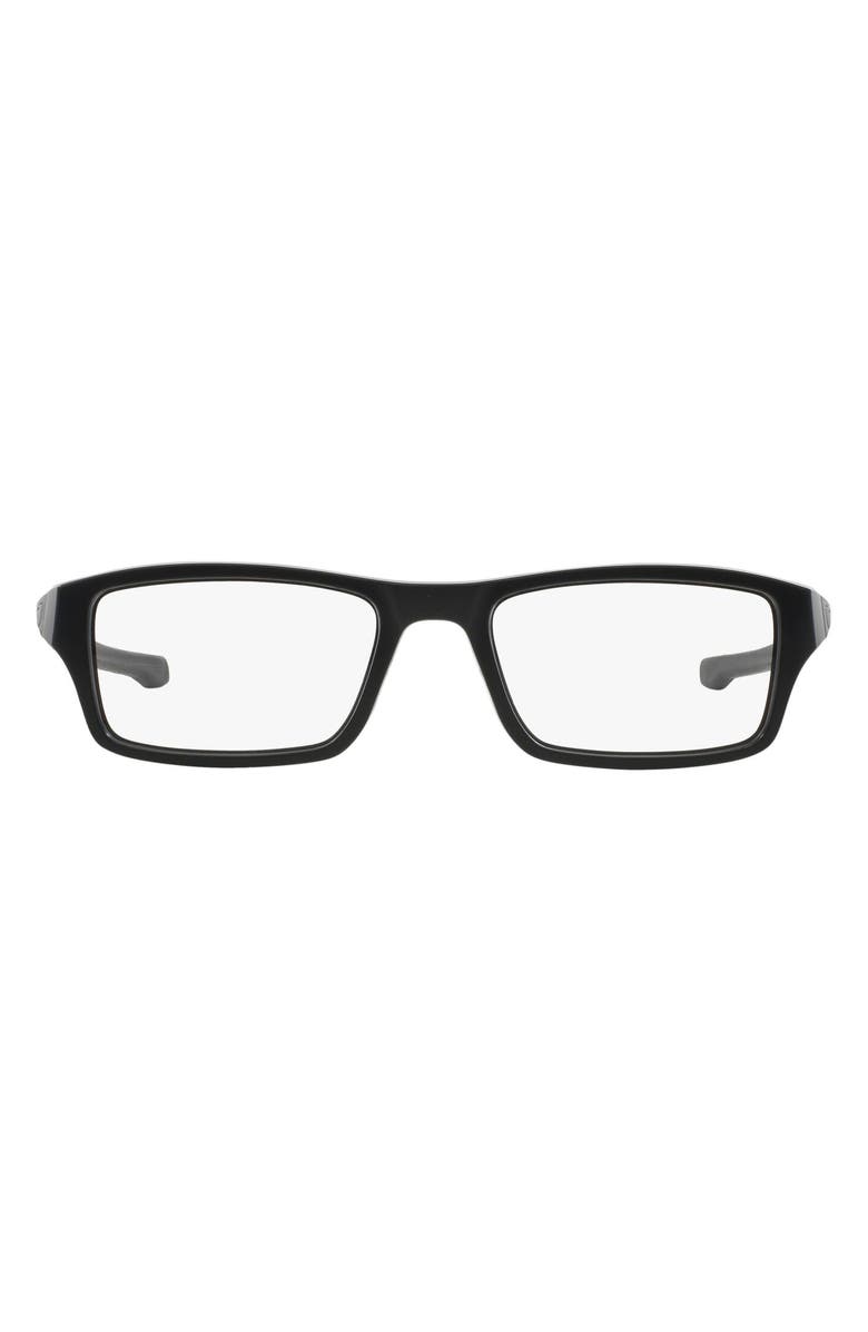 Oakley Chamfer<sup>™</sup> 53mm Rectangular Optical Glasses, Main, color, 