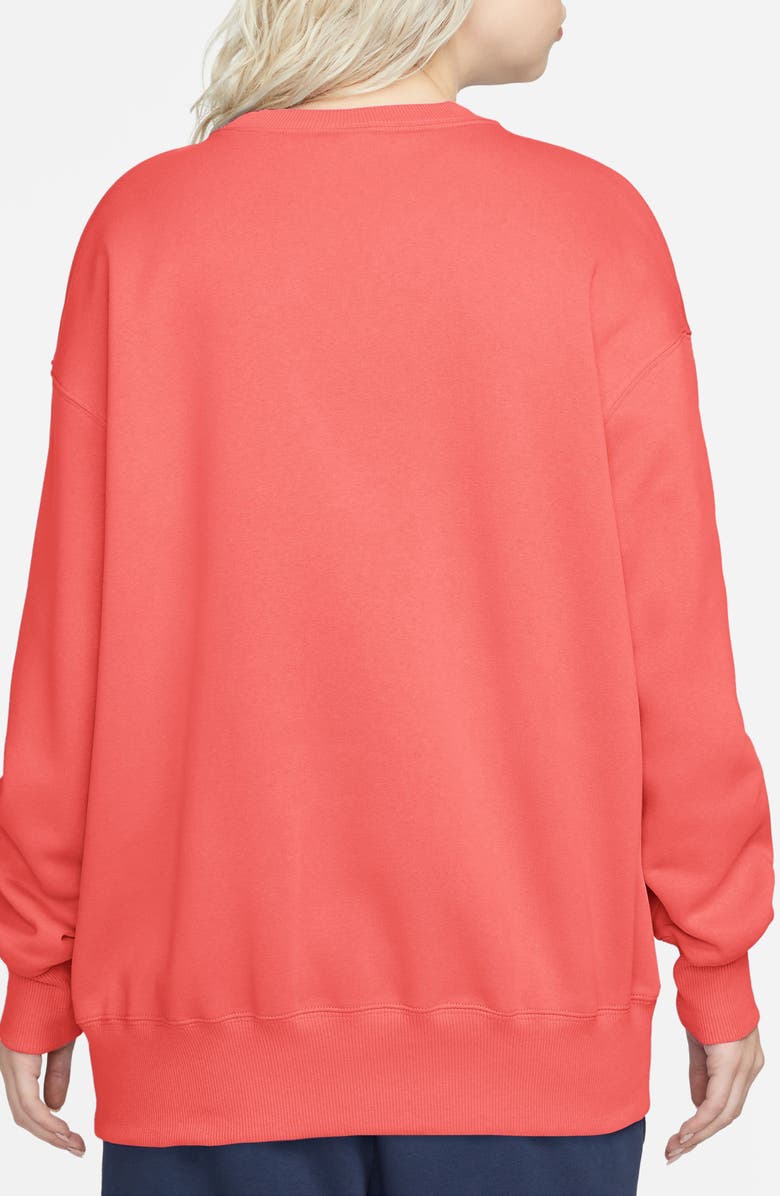 Nike Sportswear Phoenix Sweatshirt, Alternate, color, Magic Ember/ Sail