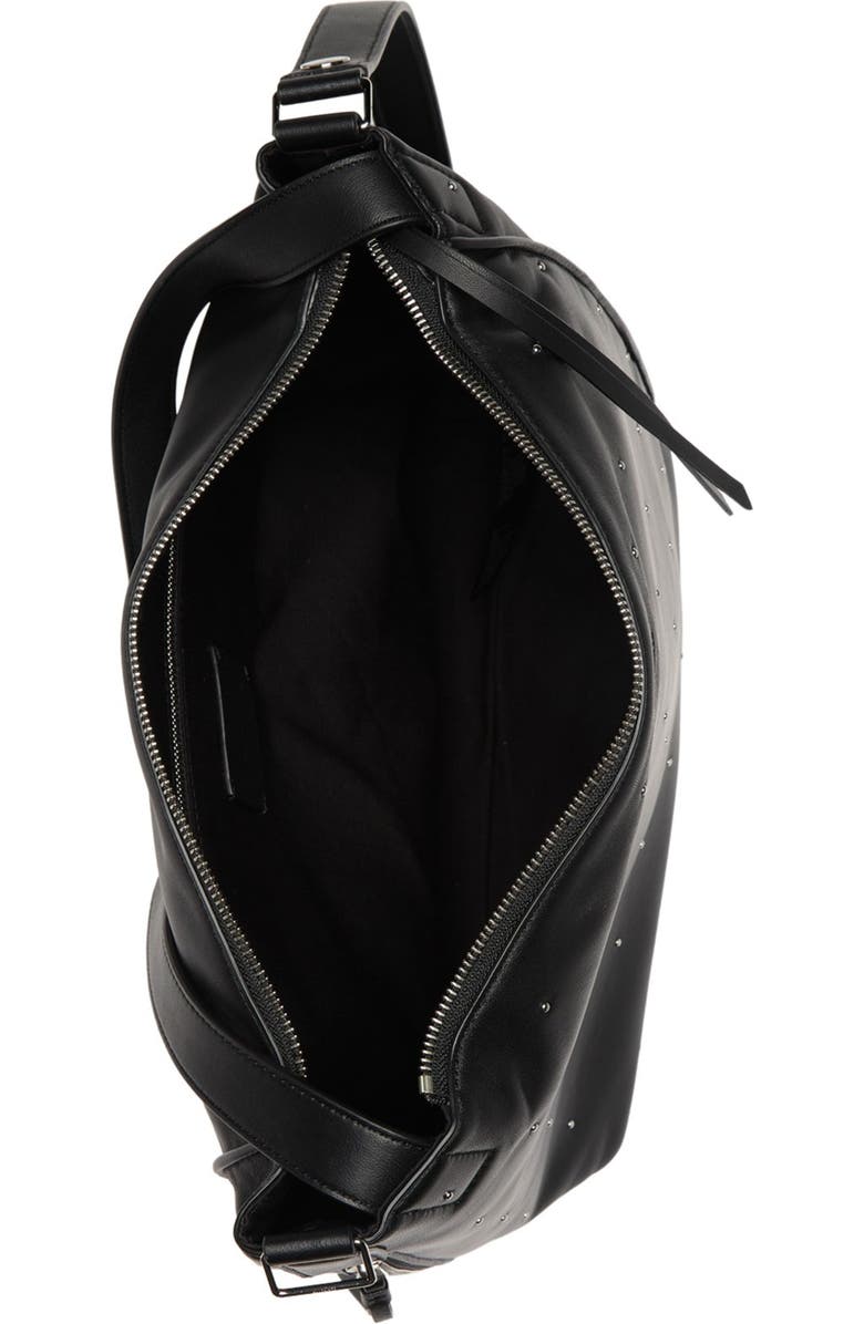 AllSaints Kathi Studded Leather Backpack, Alternate, color,
