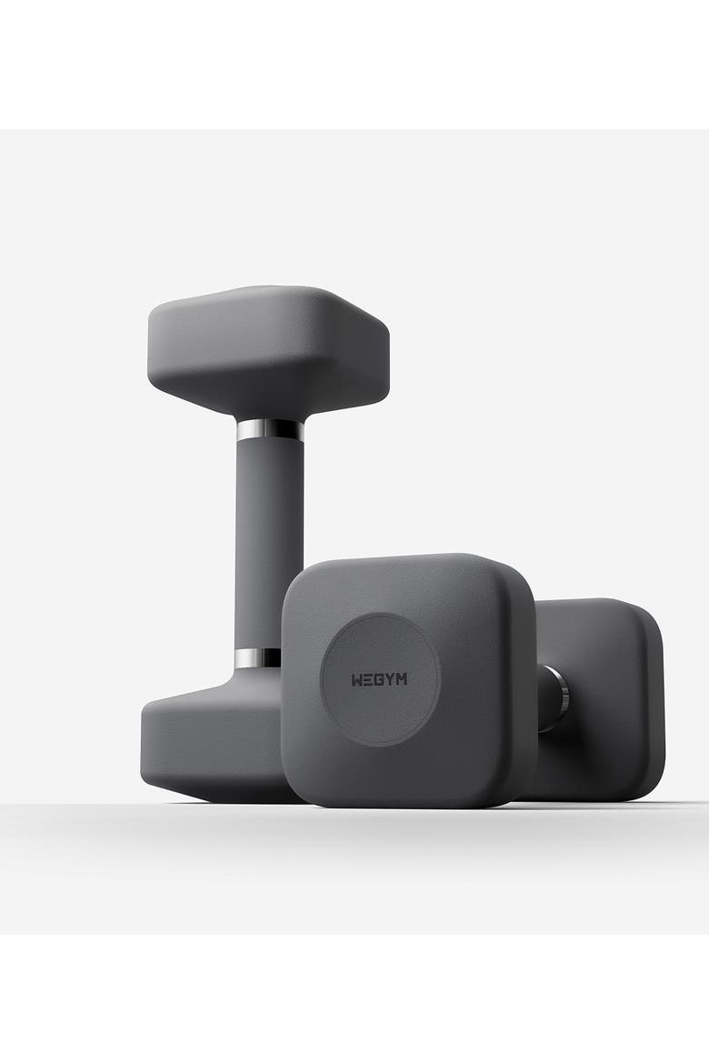 ProGrip Dumbbells - 20lbs, Alternate, color, Slate