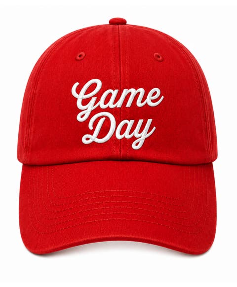 Game Day Bow Baseball Hat