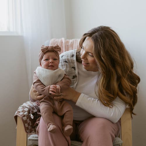 Parker Baby Co. Muslin Bandana Bibs In Multi
