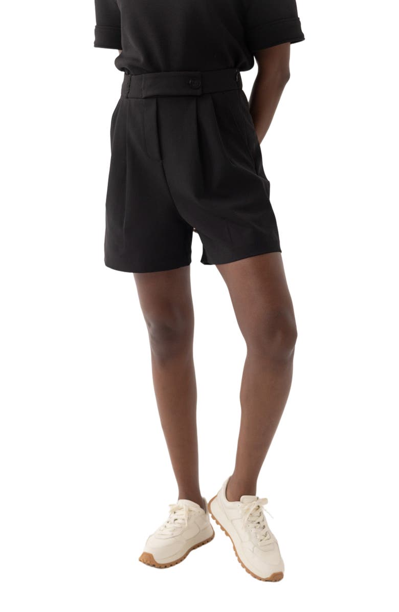 Honors The High-Waisted Short, Alternate, color, Black