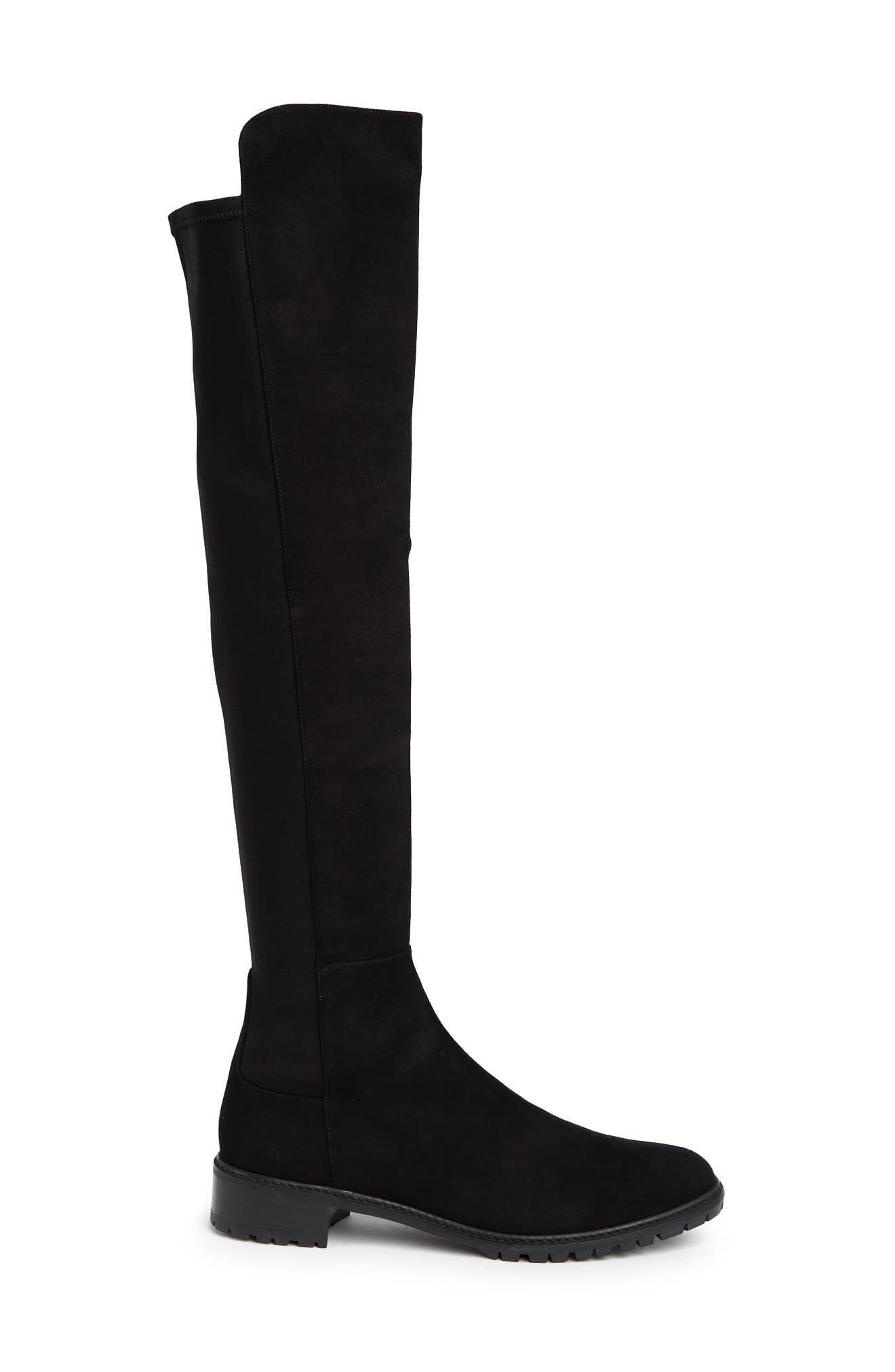 City Over-the-Knee Boot, Main, color, BLACK