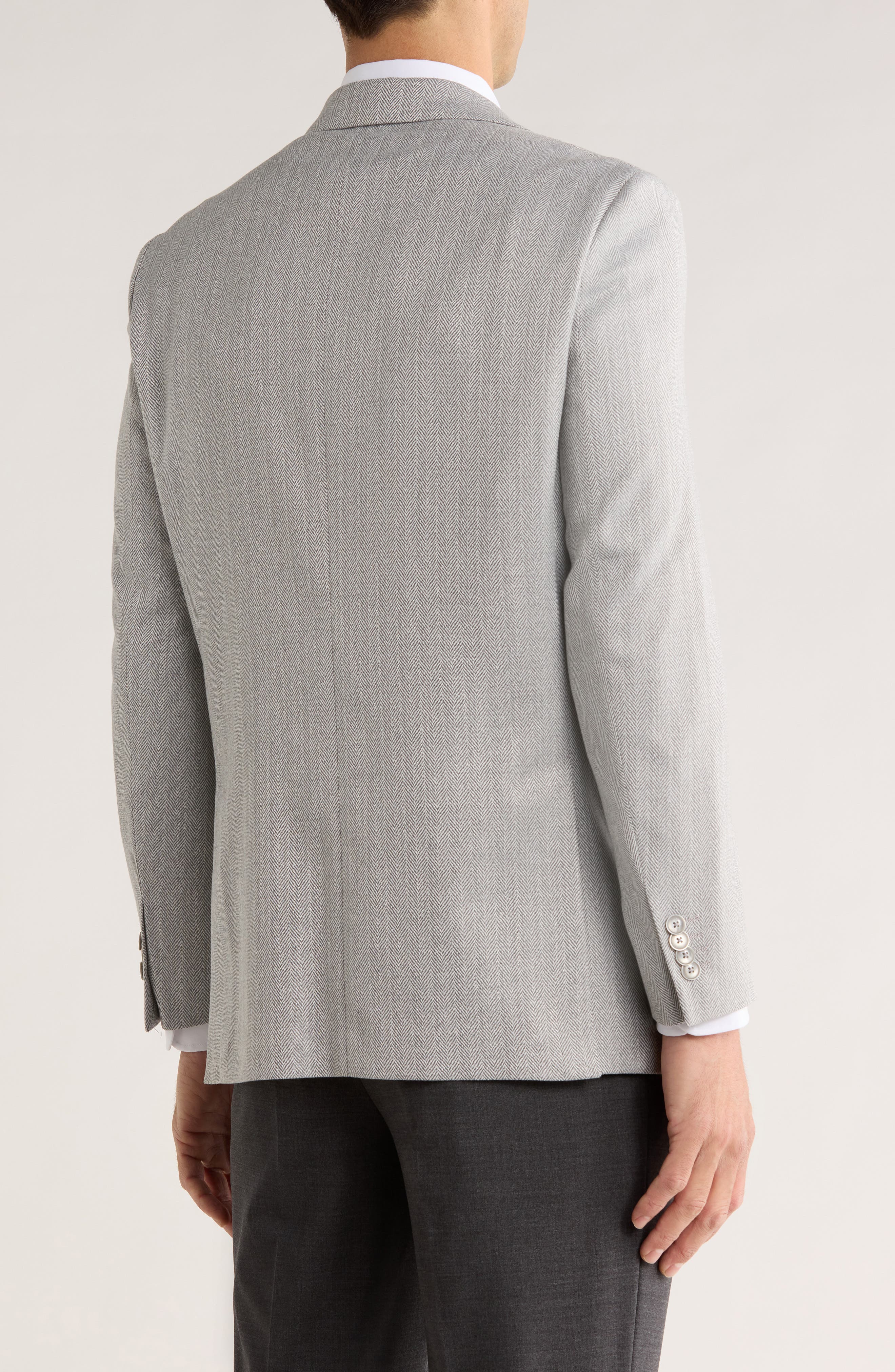 Two-Button Notch Lapel Sport Coat - image 2