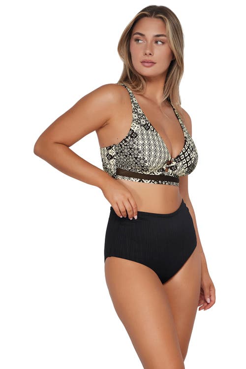 SUNSETS SUNSETS CAPRI HIGH WAIST BIKINI SWIM BOTTOMS 