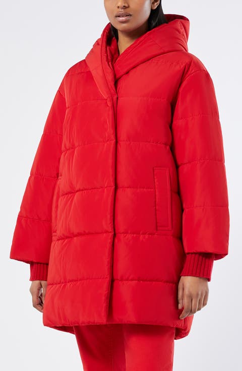 Morris Quilted Hooded Puffer Coat (Plus)