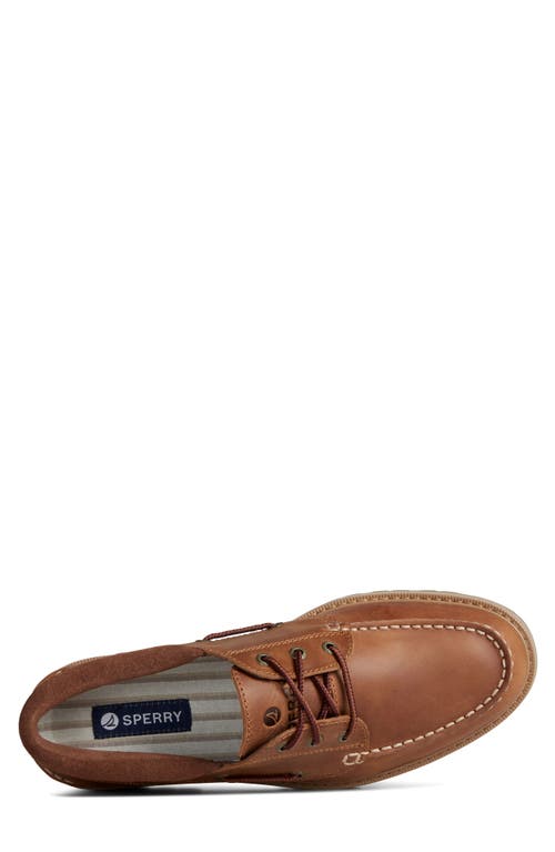 Sperry Authentic Original 3-eye Boat Shoe In Tan