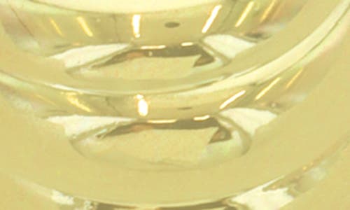 Panacea Textured J Hoop Earrings In Gold