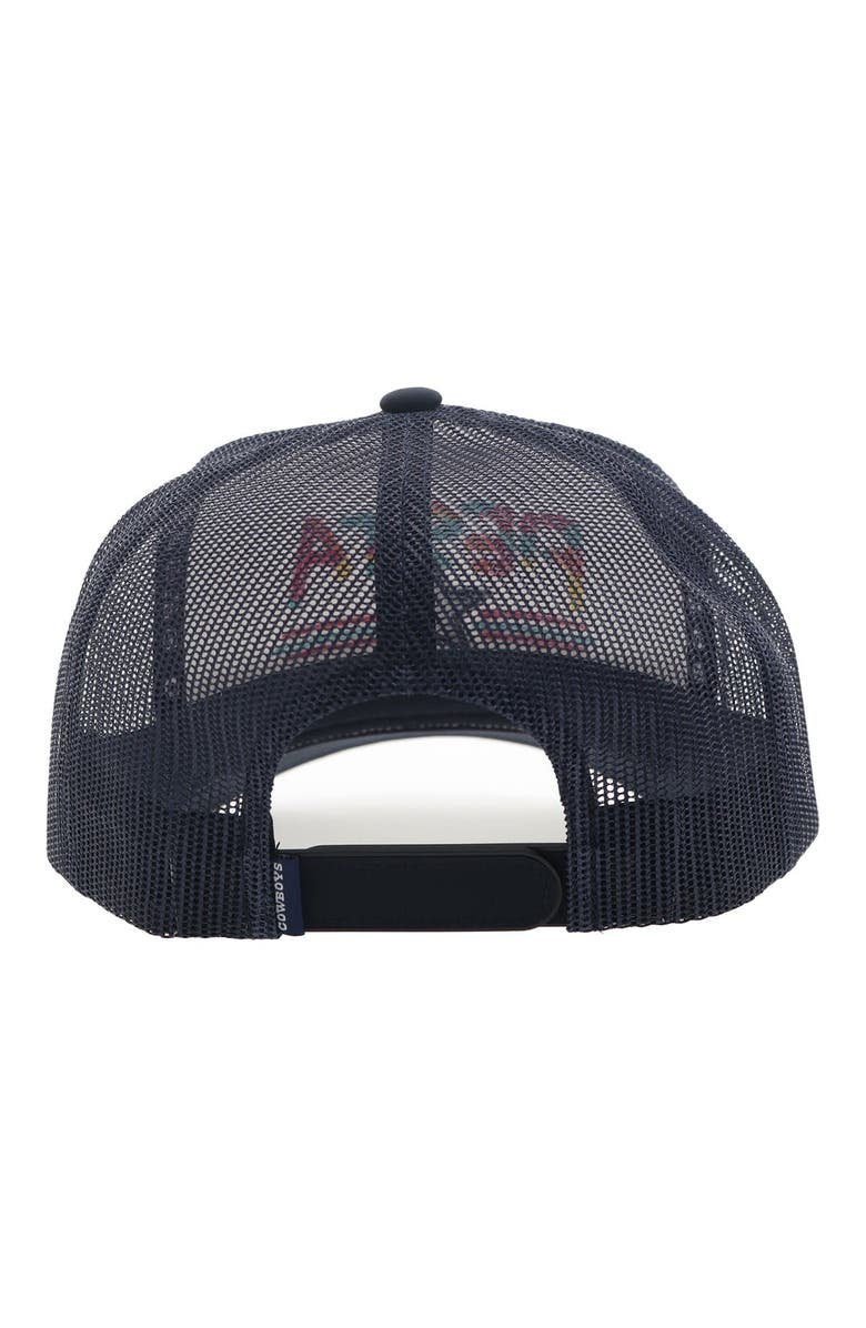 HOOEY Men's HOOey White/Navy Dallas Cowboys NFL Fiesta Adjustable Trucker Hat, Alternate, color, White