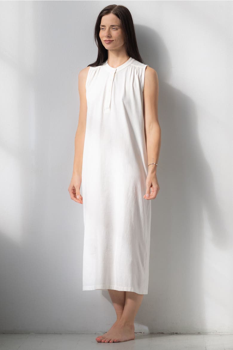 The Aisha Cotton Day to Night Dress, Main, color, White