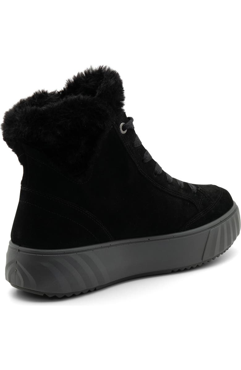 ara Mikayla Faux Fur Lined Lace-Up Boot, Alternate, color,