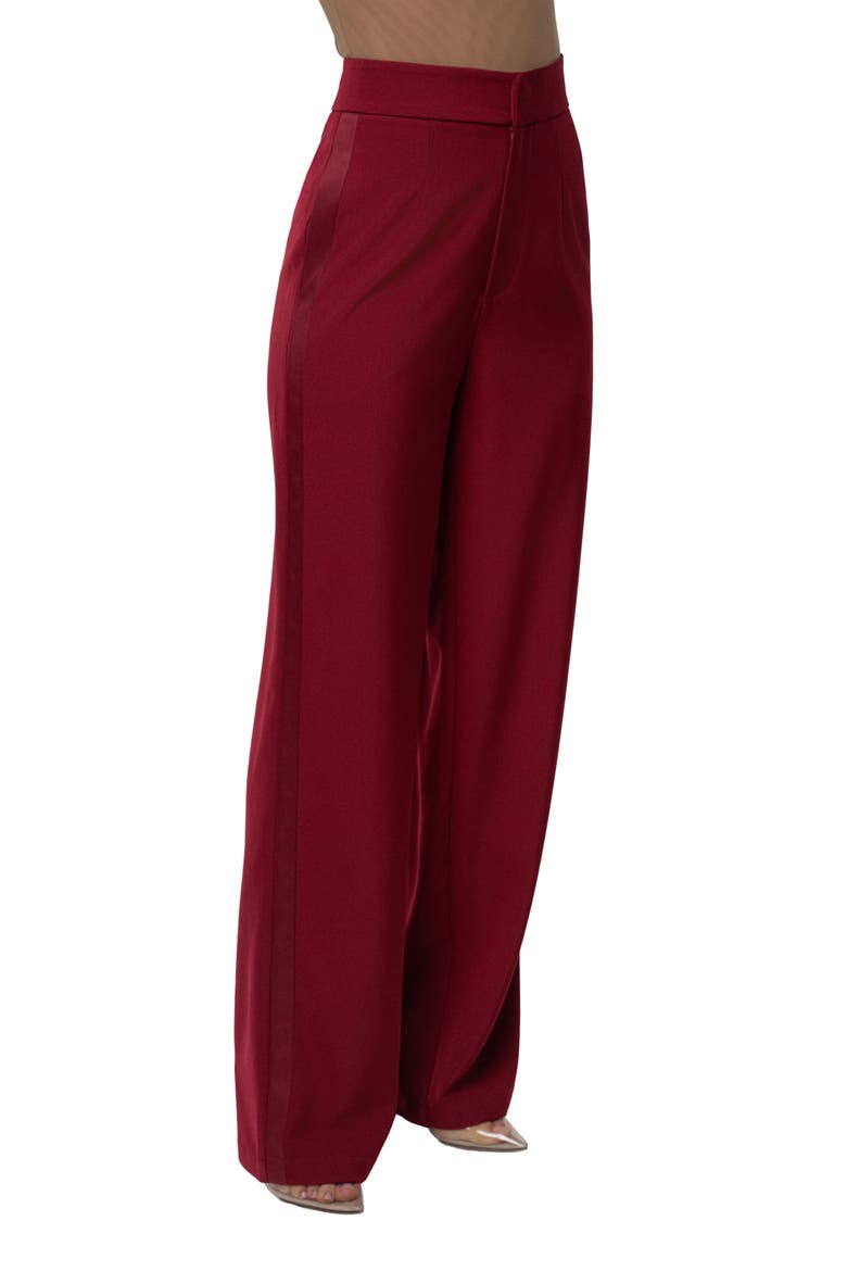 Suite Life Woven Pant, Alternate, color, Burgundy