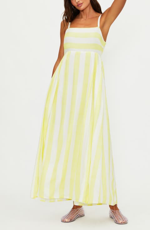 Rianne Stripe Cover-Up Sundress