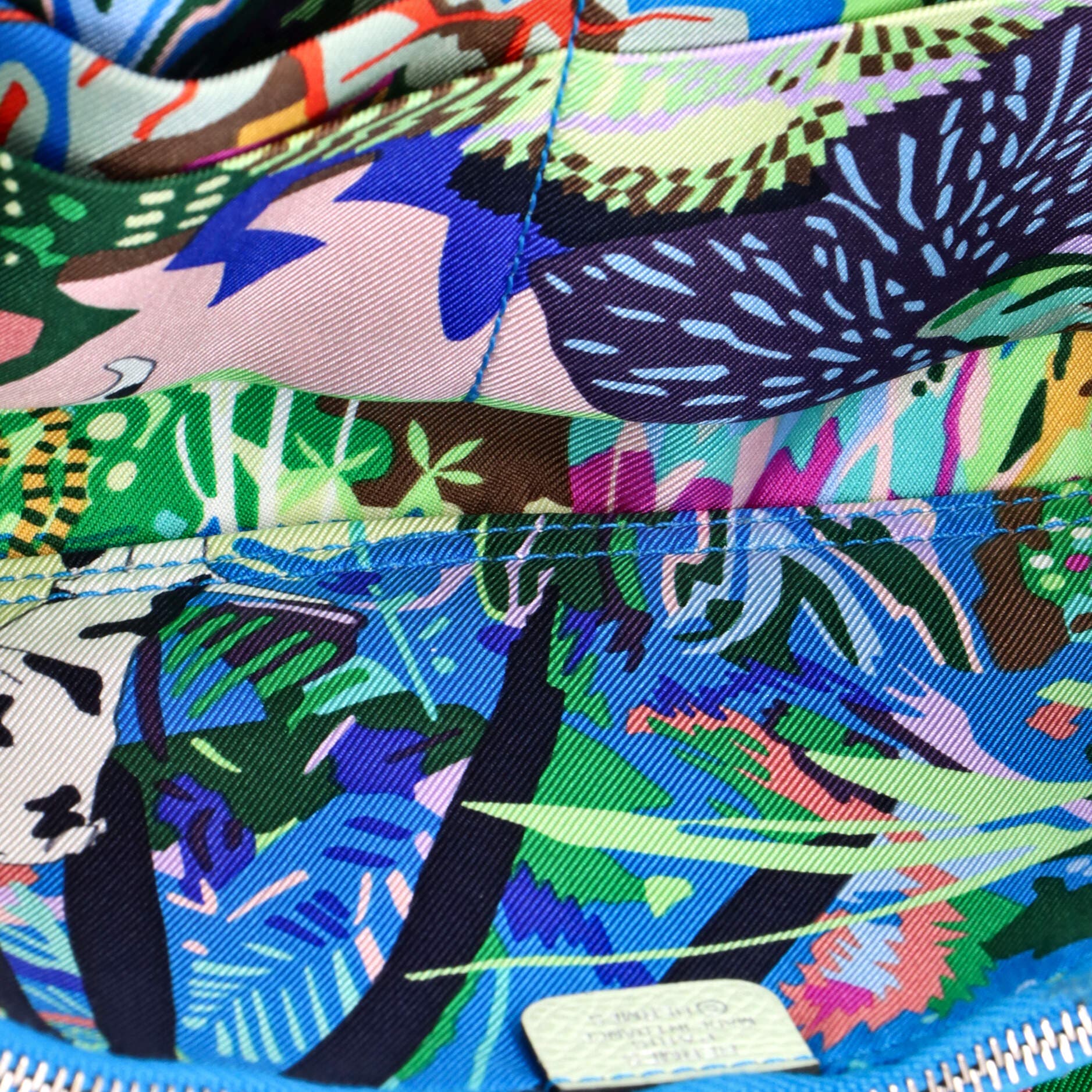 Pre-Owned Hermes Azap Zip Around Wallet Silk'in Epsom Long, Alternate, color, Vert Fizz