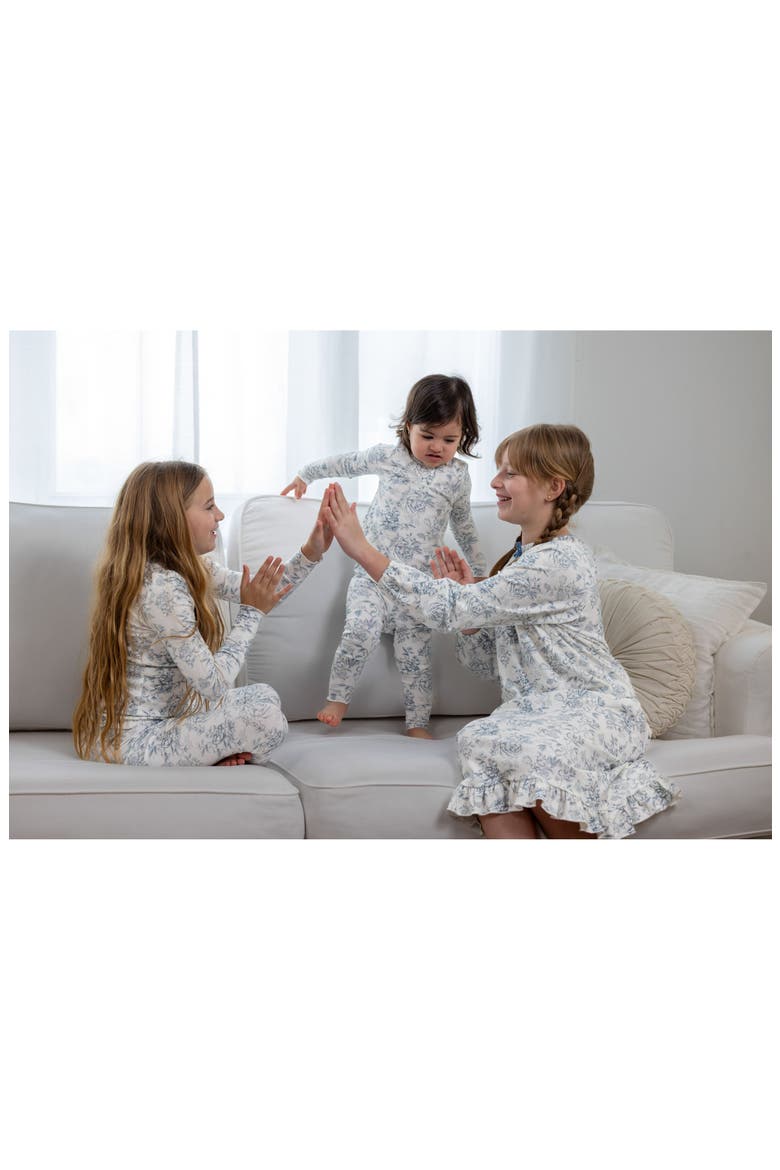 Toile PJ, Alternate, color, Blue