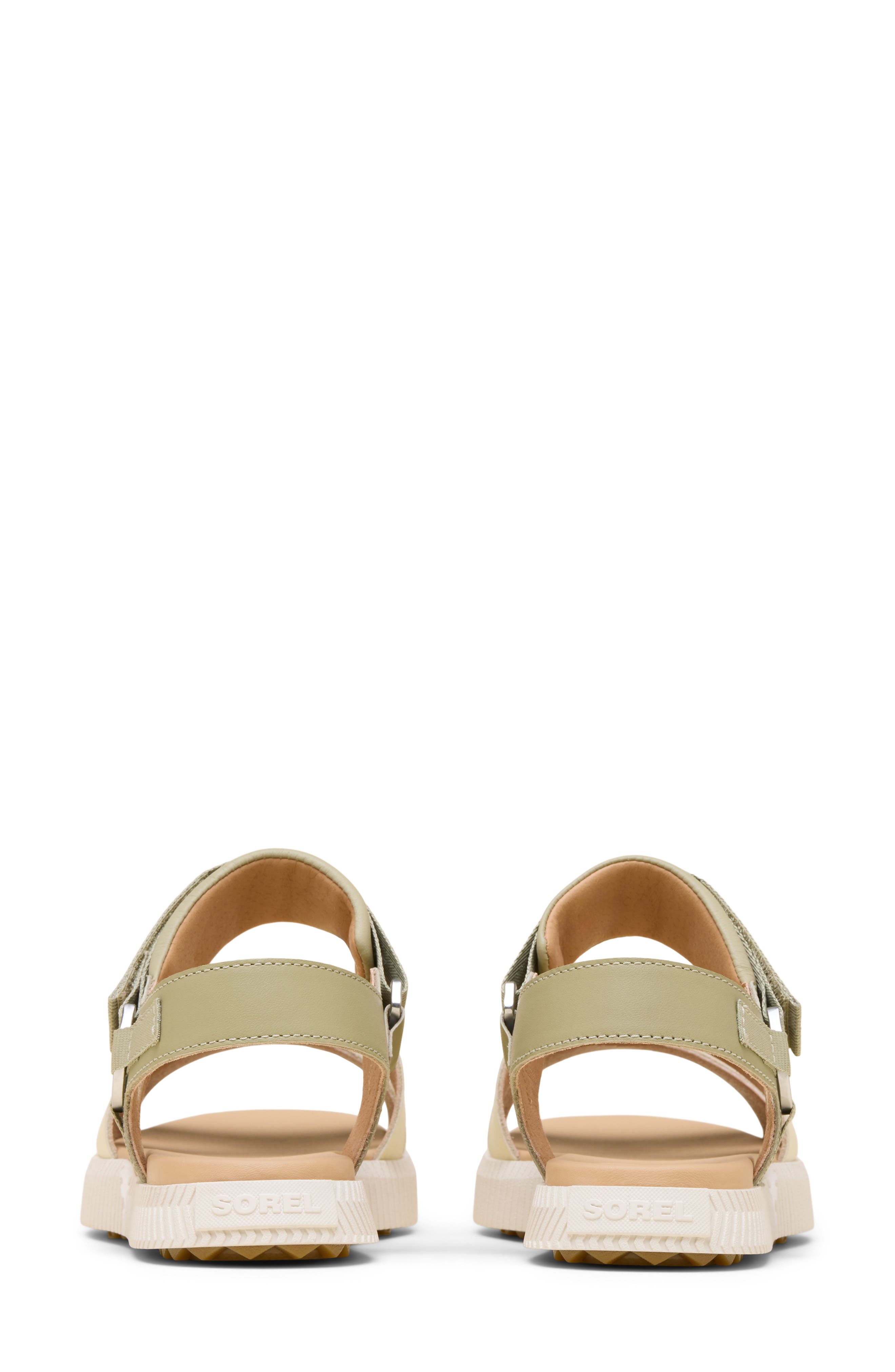 ONA AVE Ankle Strap Sandal, Alternate, color, DUSTY TWILL/ HONEY WHITE