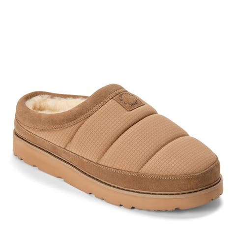 Fireside Grafton Sport Nylon Puff Clog Water Resistant Slippers