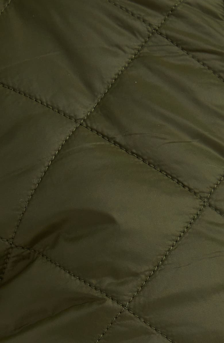 Barbour Reversible Dog Coat, Alternate, color, Olive/ Brown