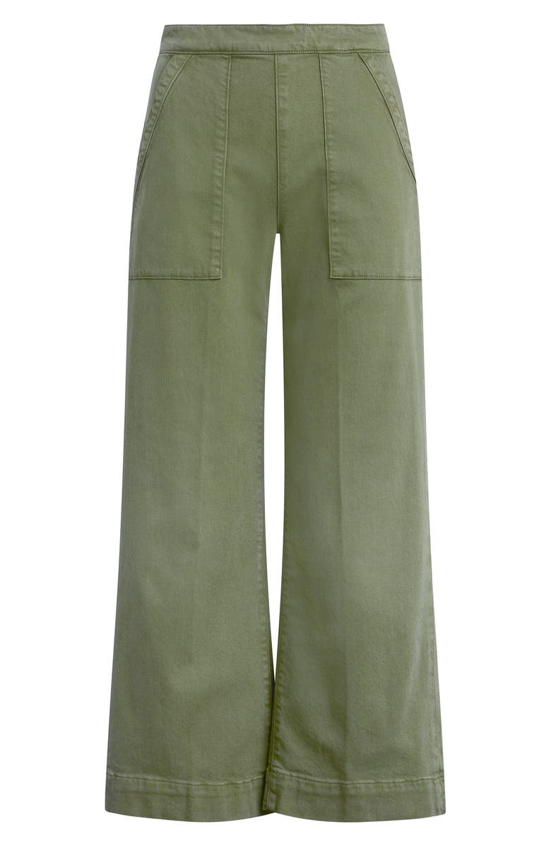 Joe's The Side Zip Ankle Wide Leg Jeans, Alternate, color, Pesto