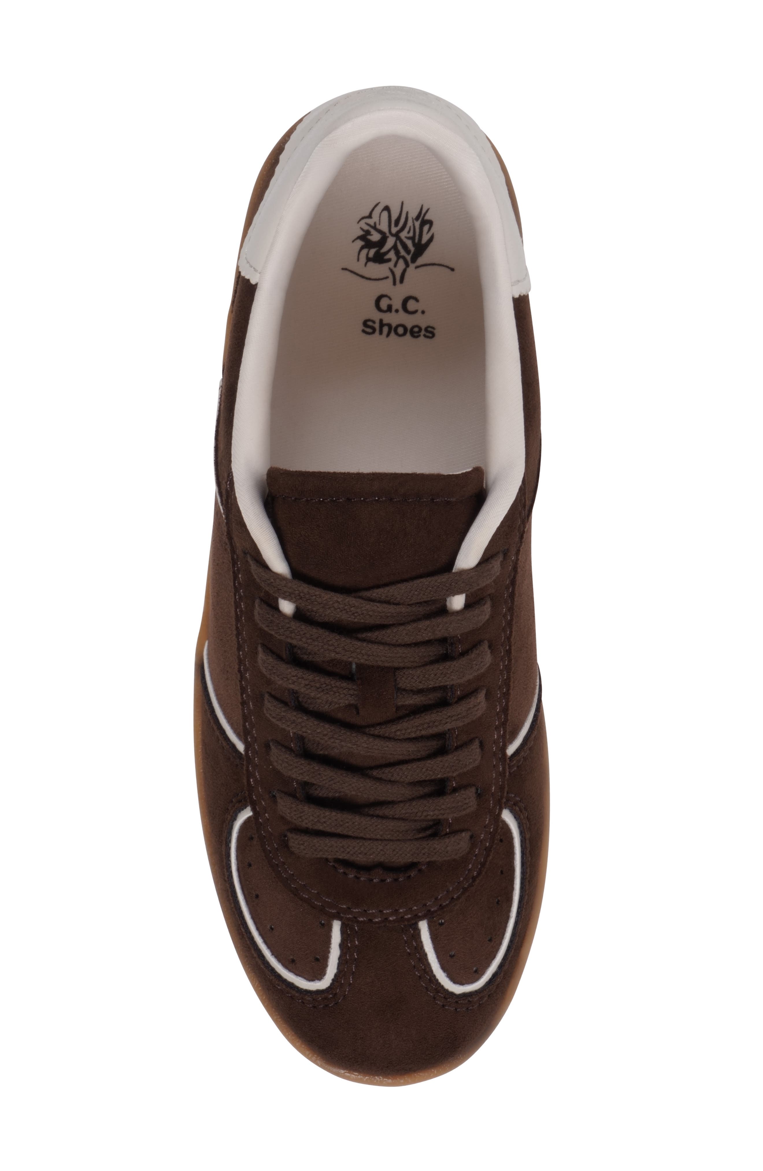 GC SHOES Milan Sneaker, Alternate, color, Chocolate Suede