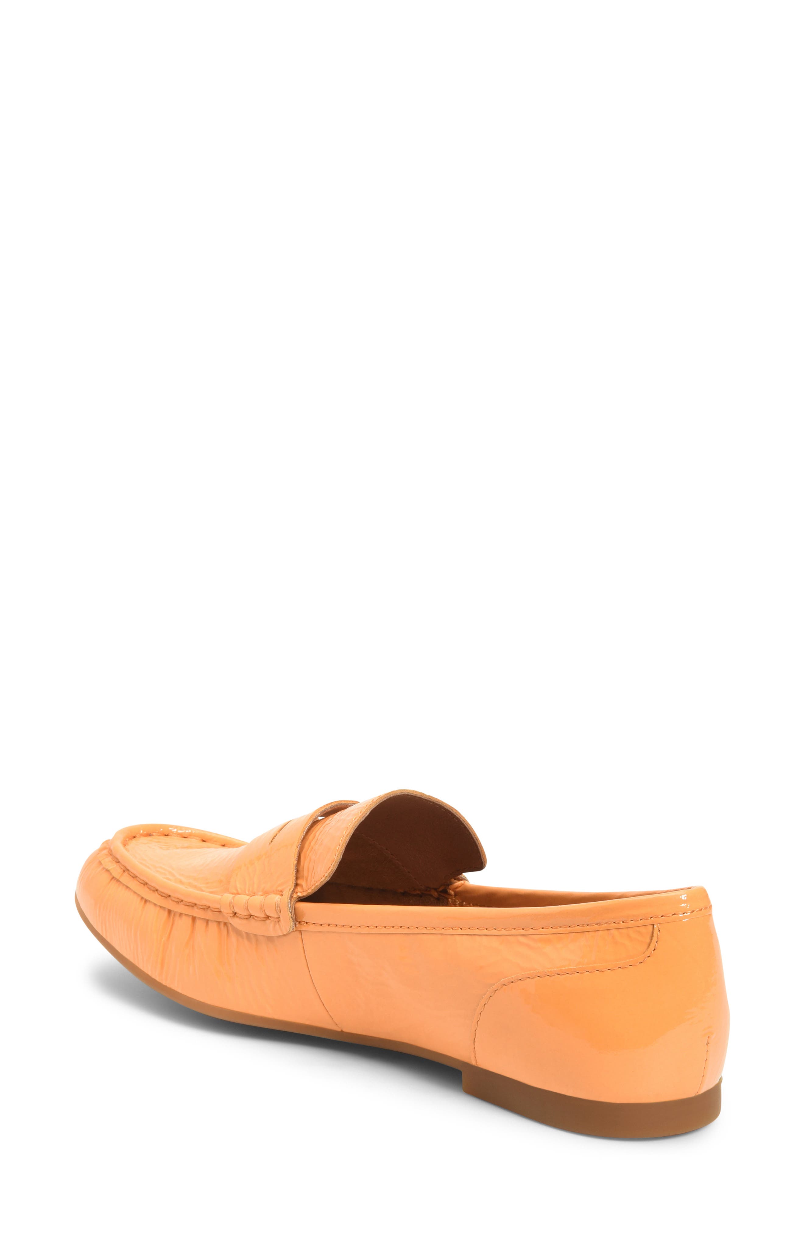 Betti Loafer, Alternate, color, ORANGE PATENT LEATHER