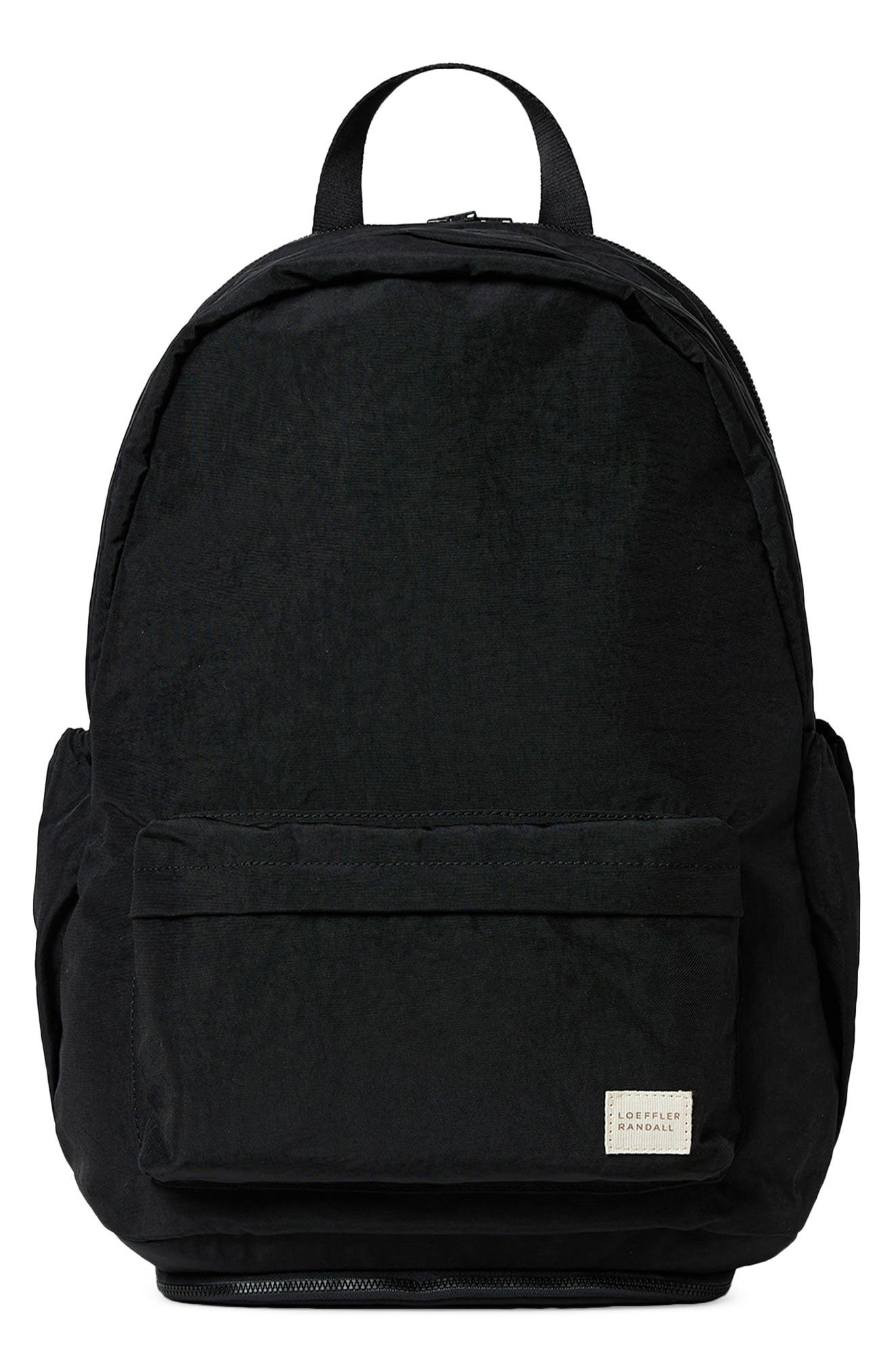 Stevie Nylon Backpack, Main, color, BLACK