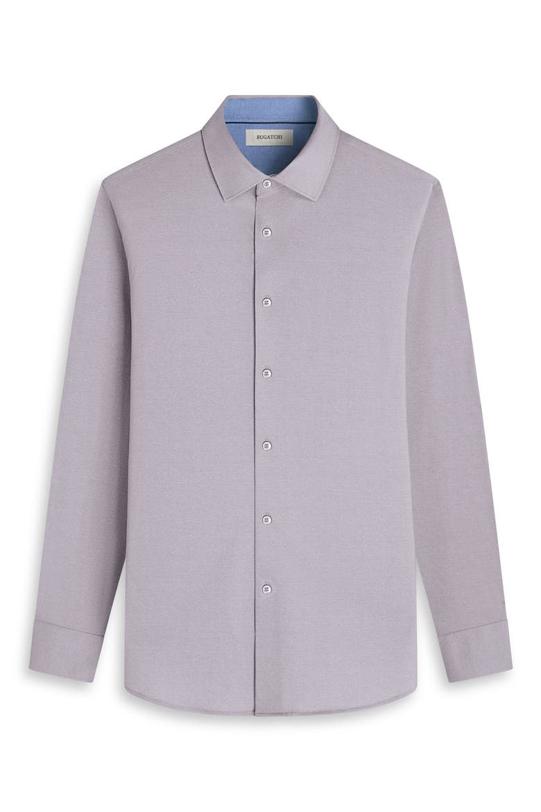 Jimmy OoohCotton® Button-Up Shirt, Alternate, color, WALNUT