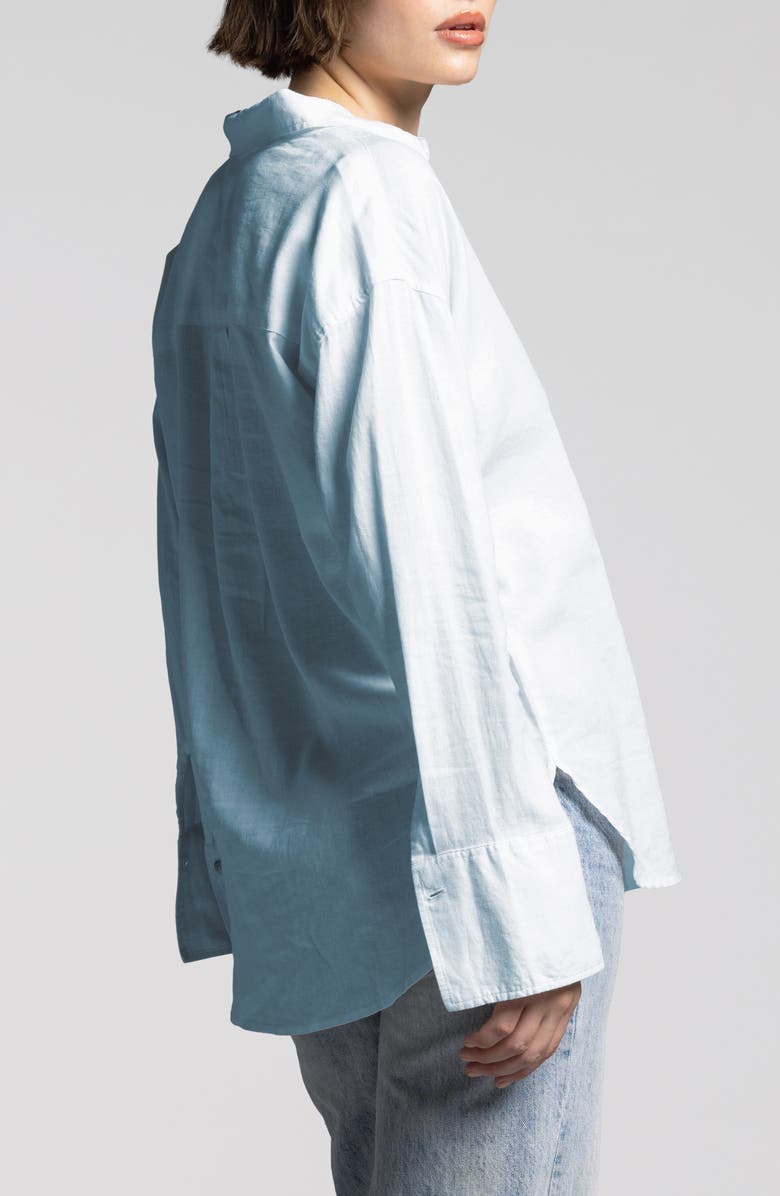 WEEKEND LOS ANGELES Elise Linen Blend Shirt, Alternate, color, 