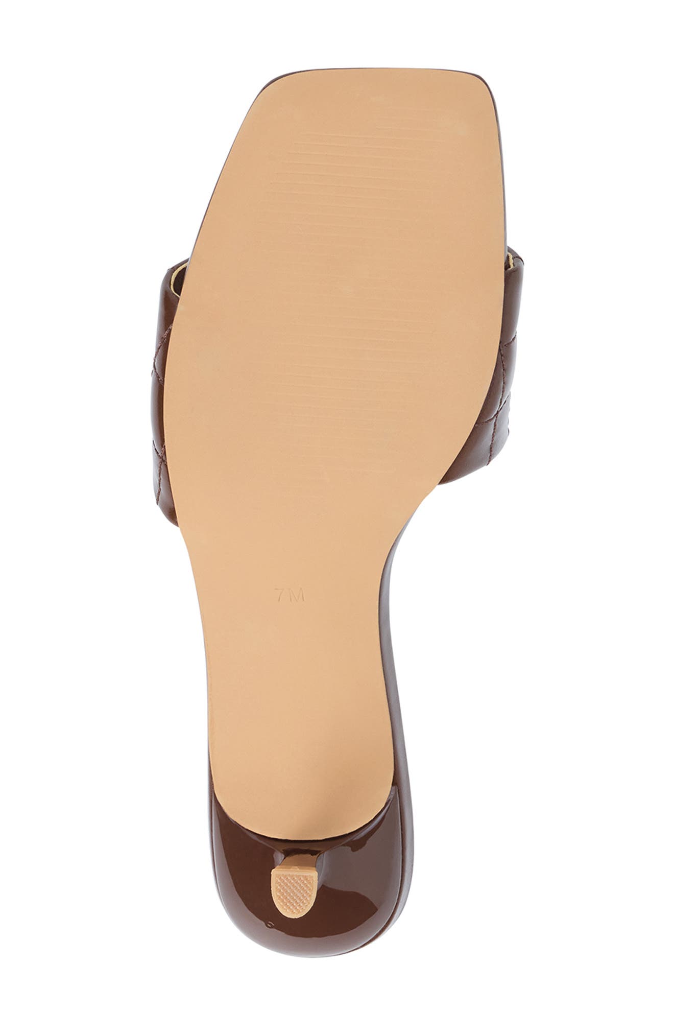 Rosana Kitten Heel Slide Sandal, Alternate, color, BROWN