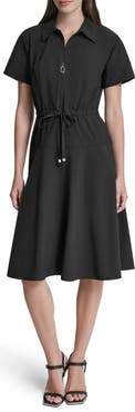 DKNY Commuter Fit and Flare Dress