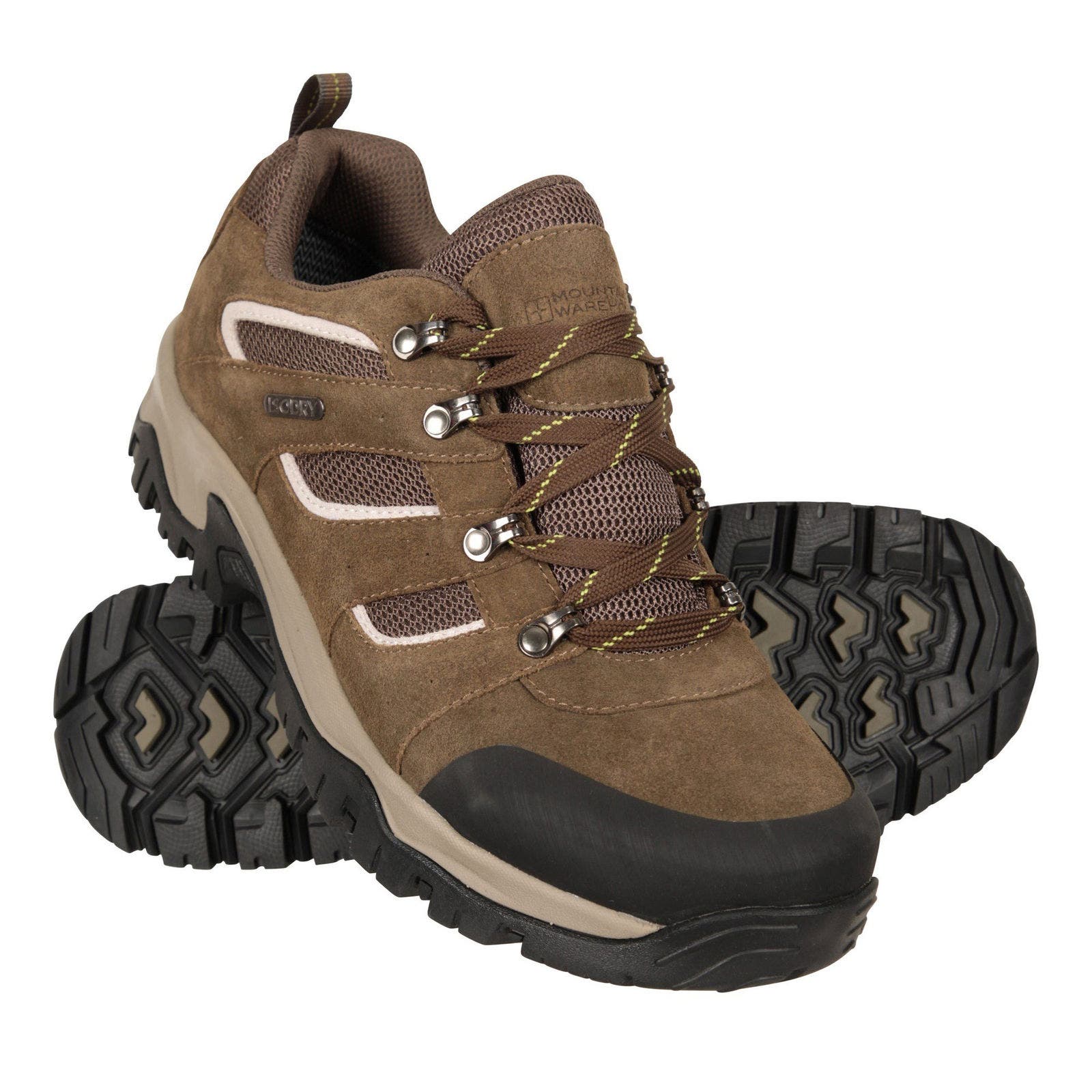 Voyage Suede Waterproof Walking Shoes, Alternate, color, Brown