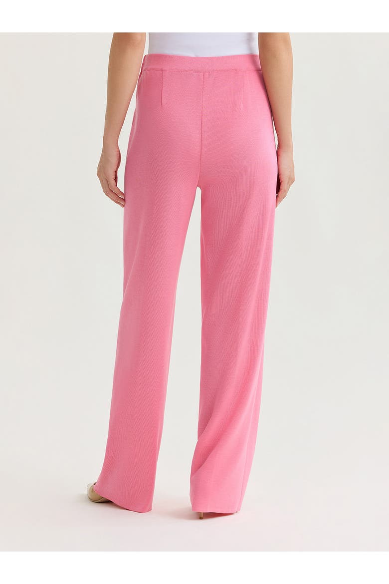 Nancy Wide Leg Mylana Knit Pant, Alternate, color, Pink