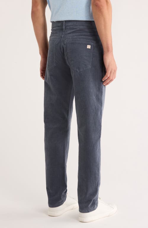 Marine Layer Athletic Fit Flex Terry Corduroy Pants In Animal Print