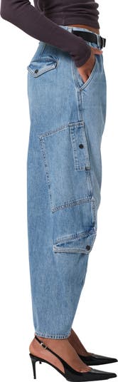 Flight Barrel Leg Jeans