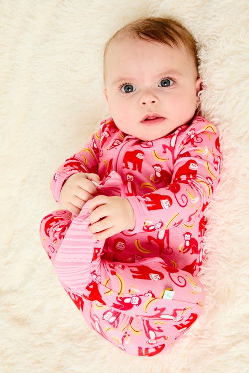 Clover Baby & Kids Soft & Stretchy Zipper Footie