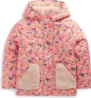 Mini Boden Kids' Borg Trim Padded Jacket