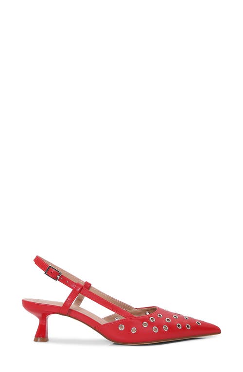 BERNESS BERNESS ADELINE GROMMET POINTED TOE SLINGBACK PUMP 