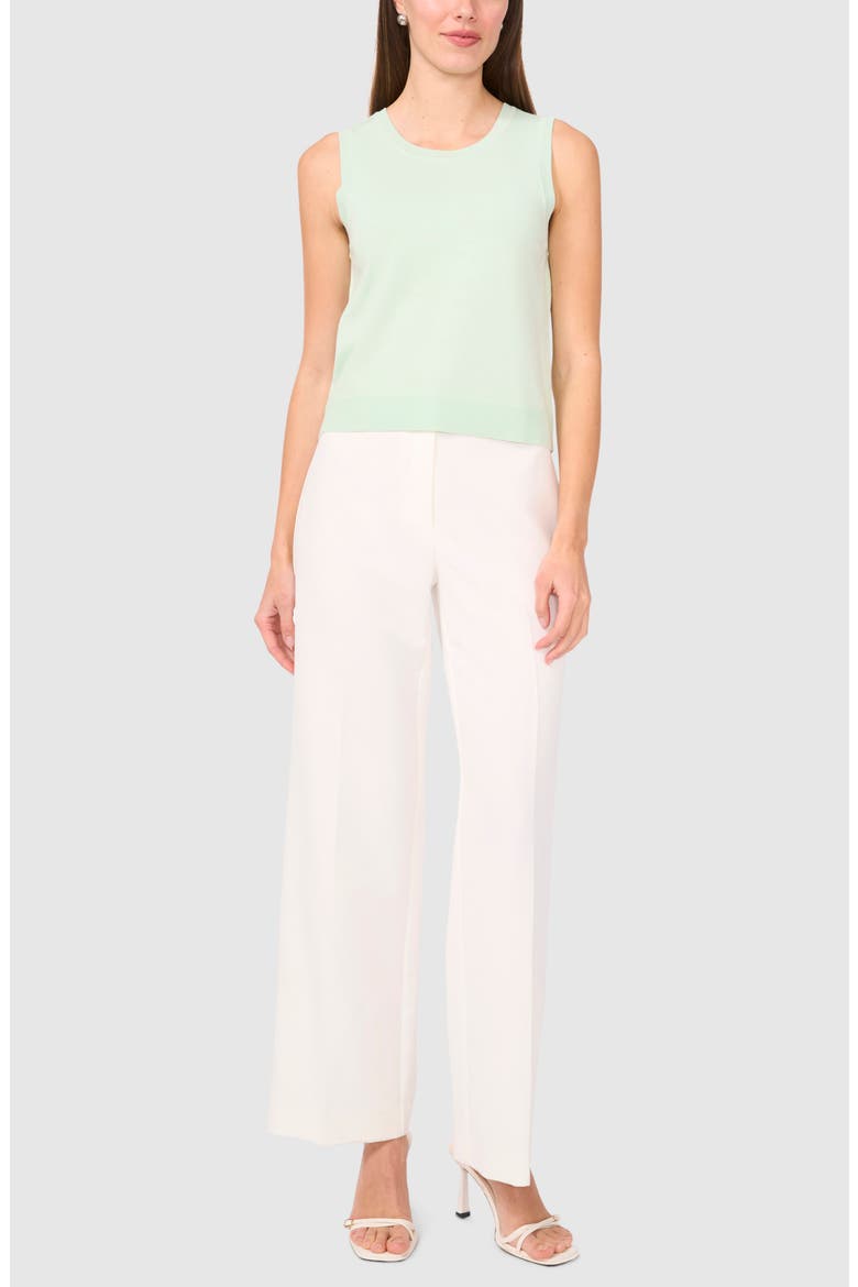 Crewneck Sweater Tank, Alternate, color, MINT CREME
