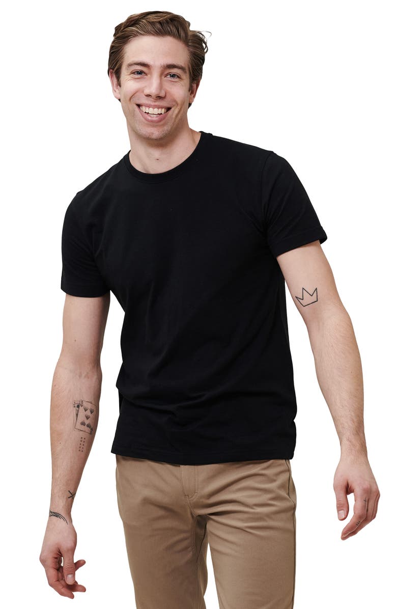 Western Rise Cotton Blend Jersey T-Shirt, Alternate, color, 
